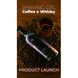 Gel de ras Coffee&Whisky
